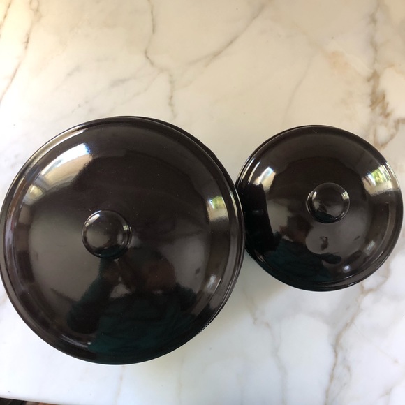 French Style Enamel Canisters - L’Hotel Des Royales - Picture 5 of 8